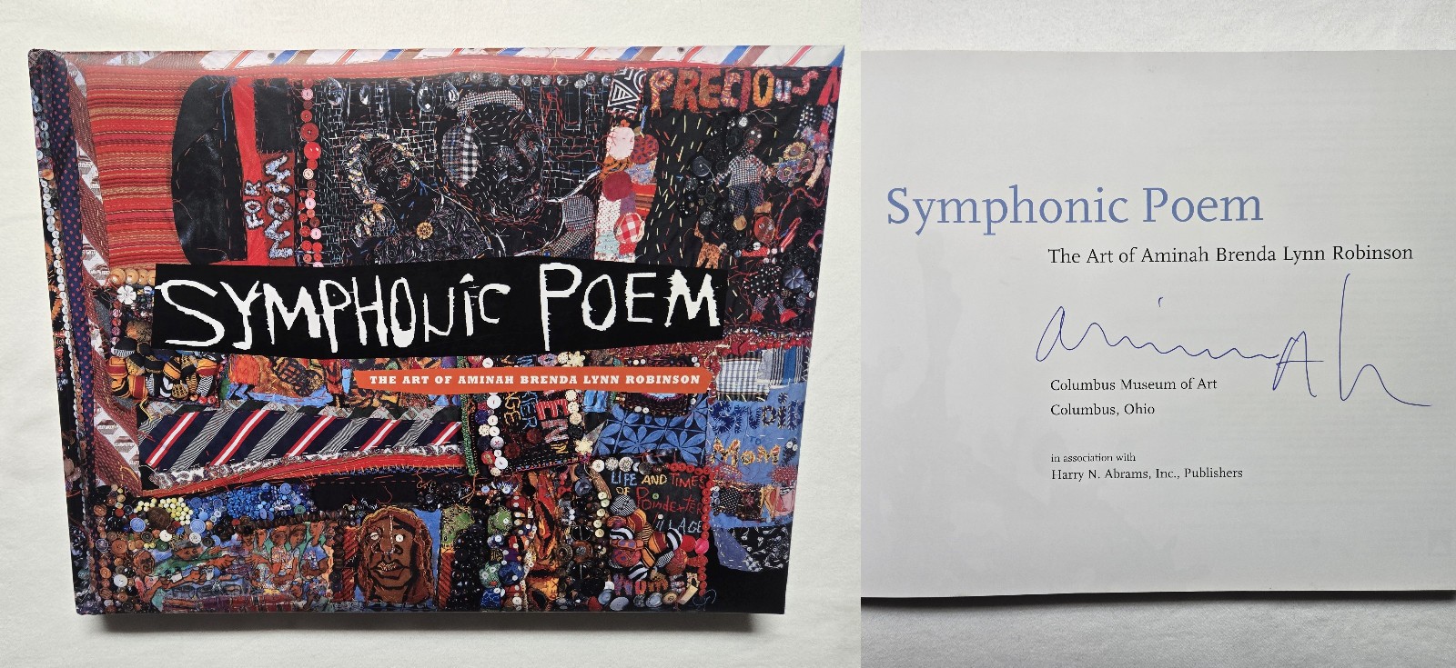 Symphonic Poem: The Art of Aminah Brenda Lynn Robinson SIGNED , 2002 1st print