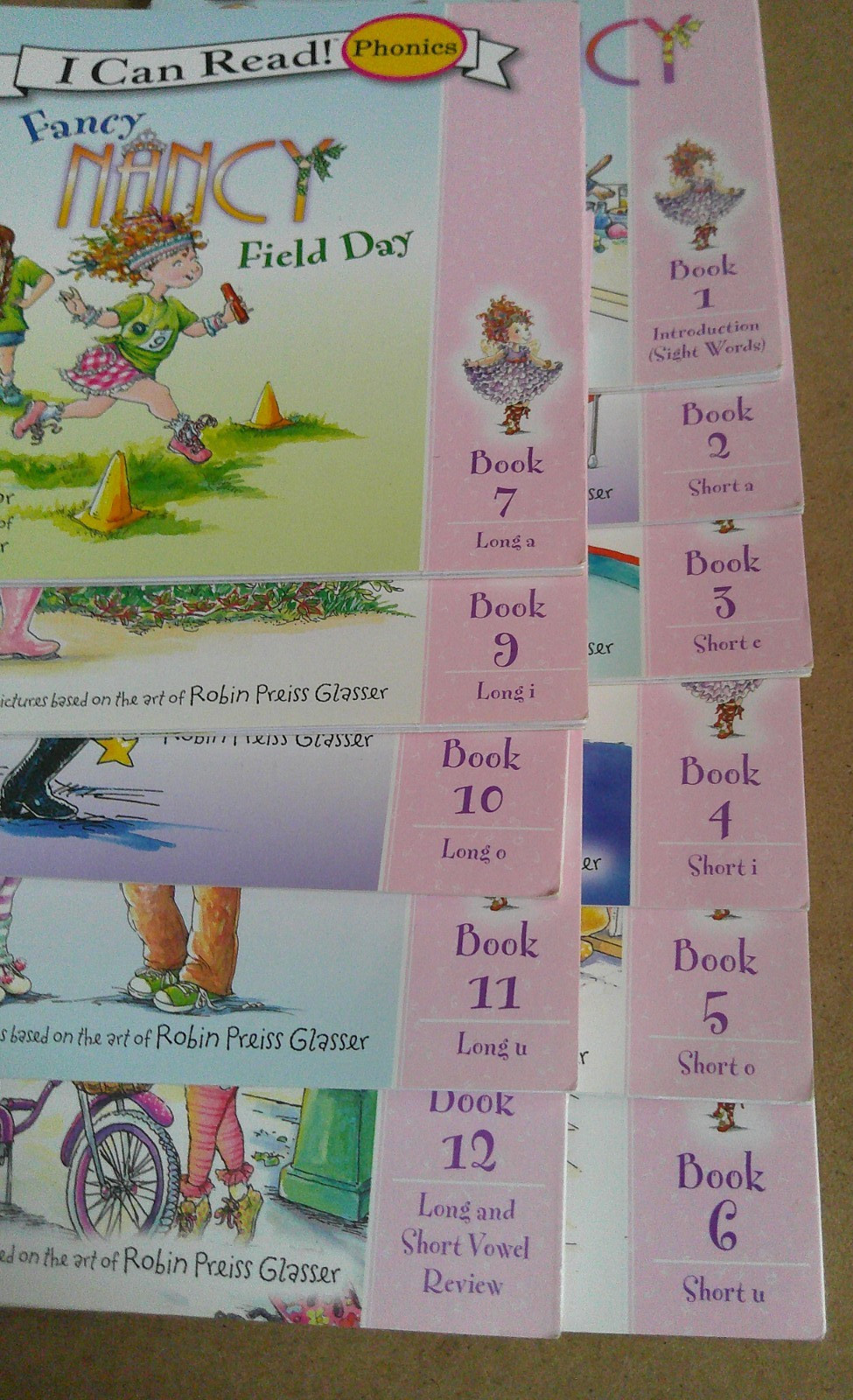 Fancy Nancy Phonics Readers 11 Books Set Reading~ I Can Read by Jane O’Connor