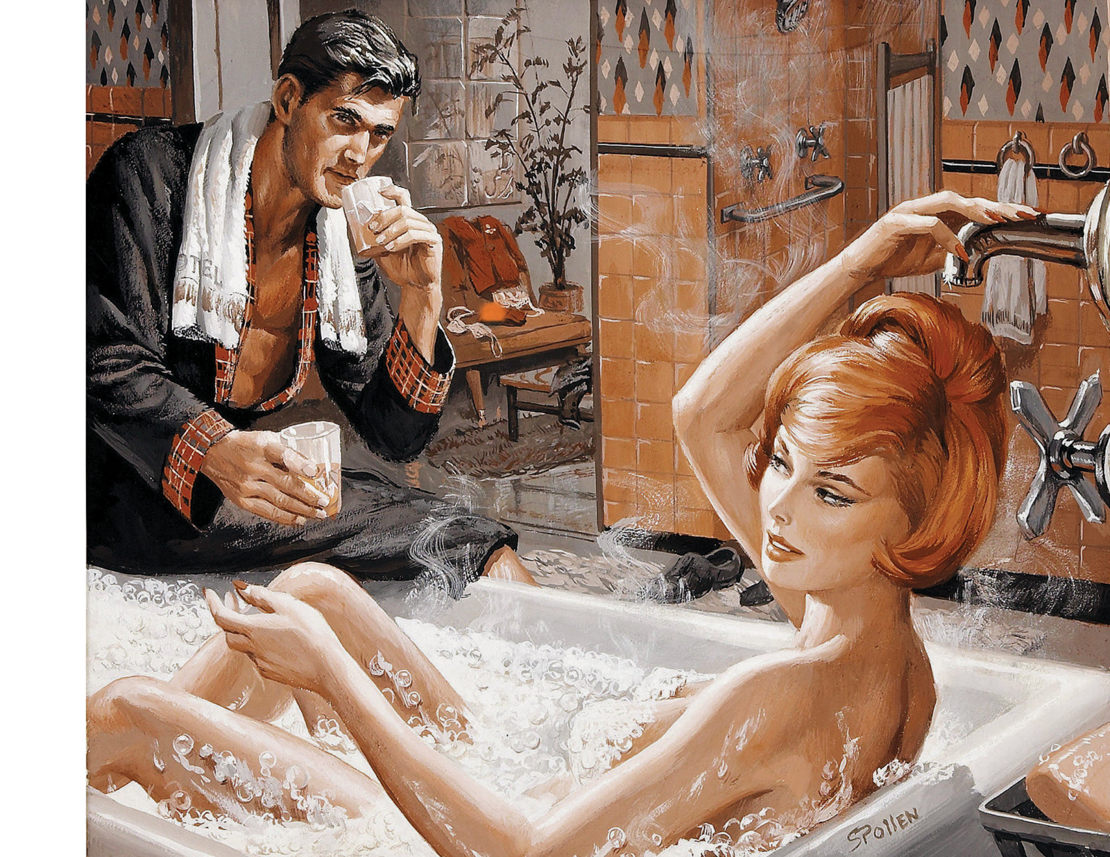 POLLEN’S WOMEN: THE ART OF SAMSON POLLEN – a full color, hardcover pulp art book