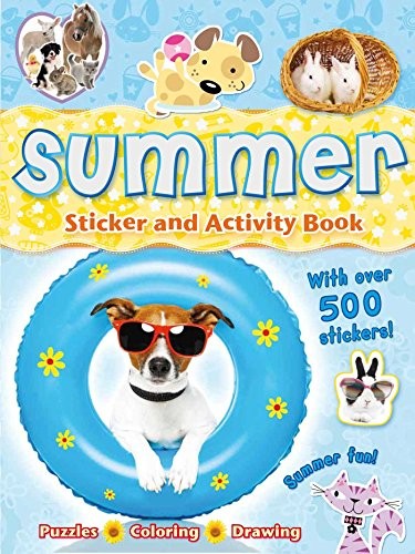 SUMMER STICKER AND ACTIVITY BOOK By Honor Head & Stuart Lynch **Mint Condition**