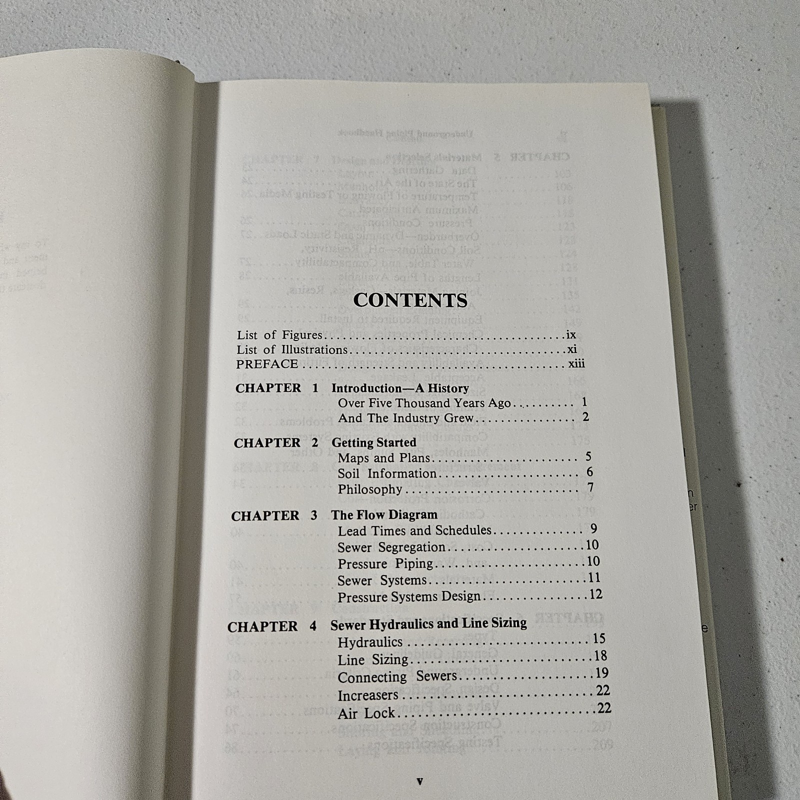 Underground Piping Handbook, Lawrence Peggs, 1985, 1st Edition, HC,