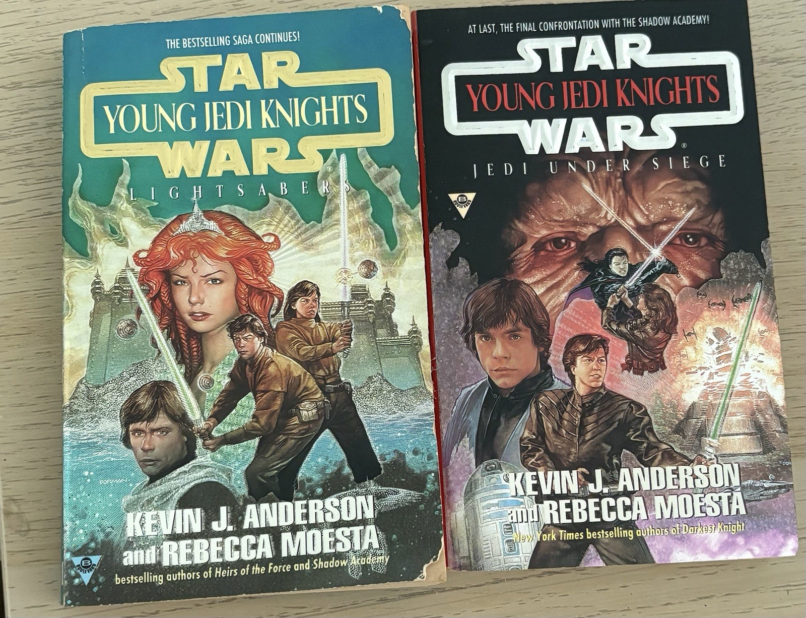 Star Wars Young Jedi Knights Complete Set (1-14) Anderson & Moesta 1st Printing