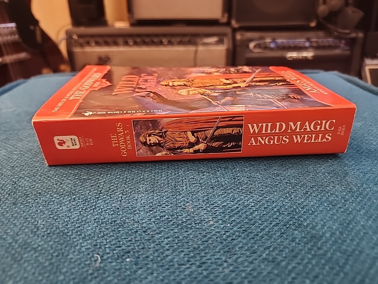 Book 2 + 3 The Godwars by Angus Wells 1st Print 1st Ed PBs Dark Magic Wild Magic