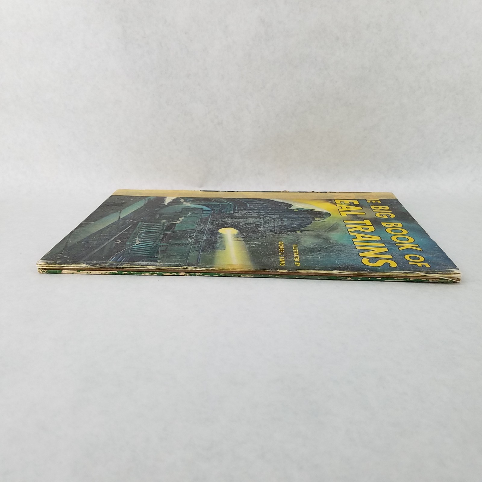Big Book of Real Trains – 1949 Hardcover by George Zaffo
