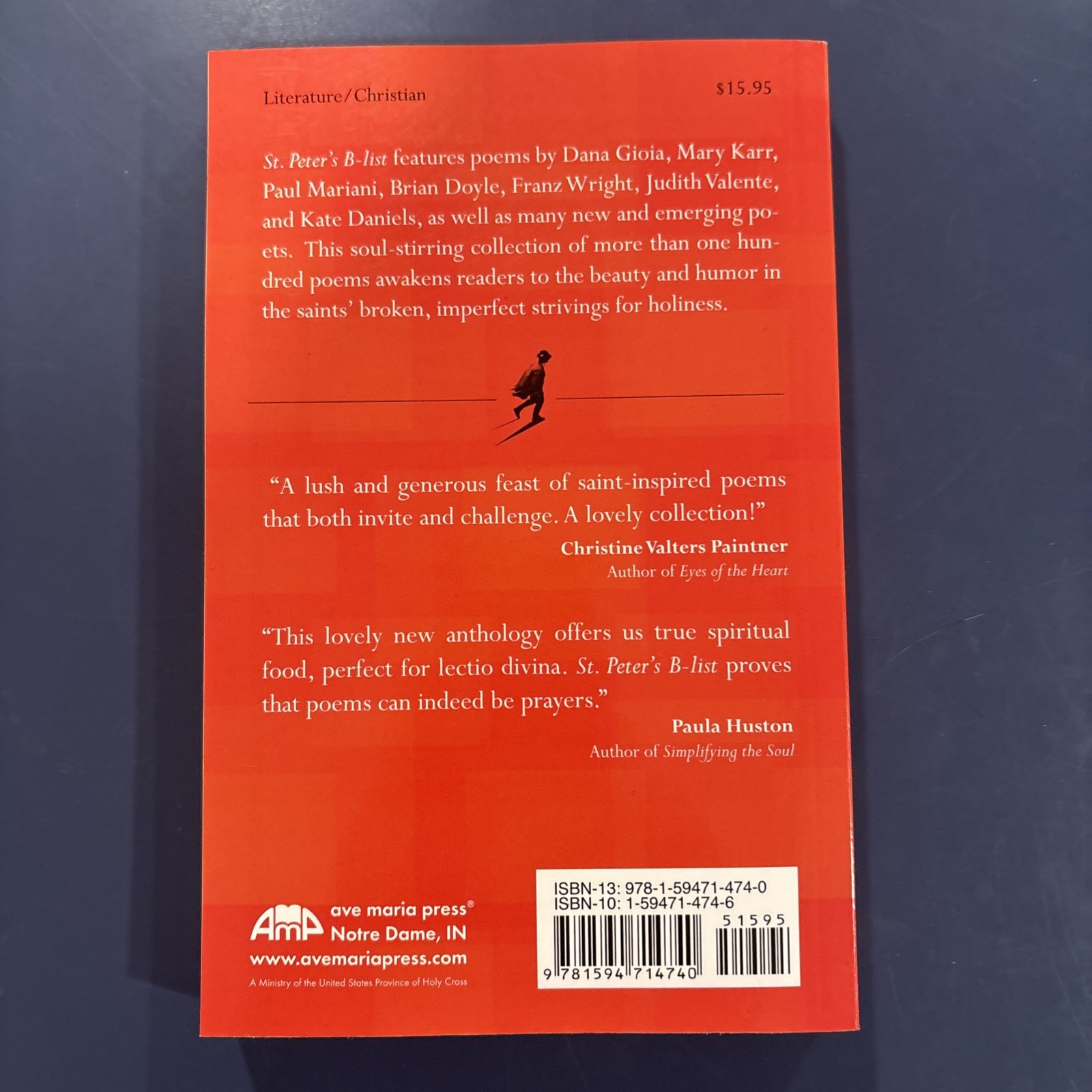 St. Peter’s B-List: Contemporary Poems Inspired by the Saints Edited by Miller