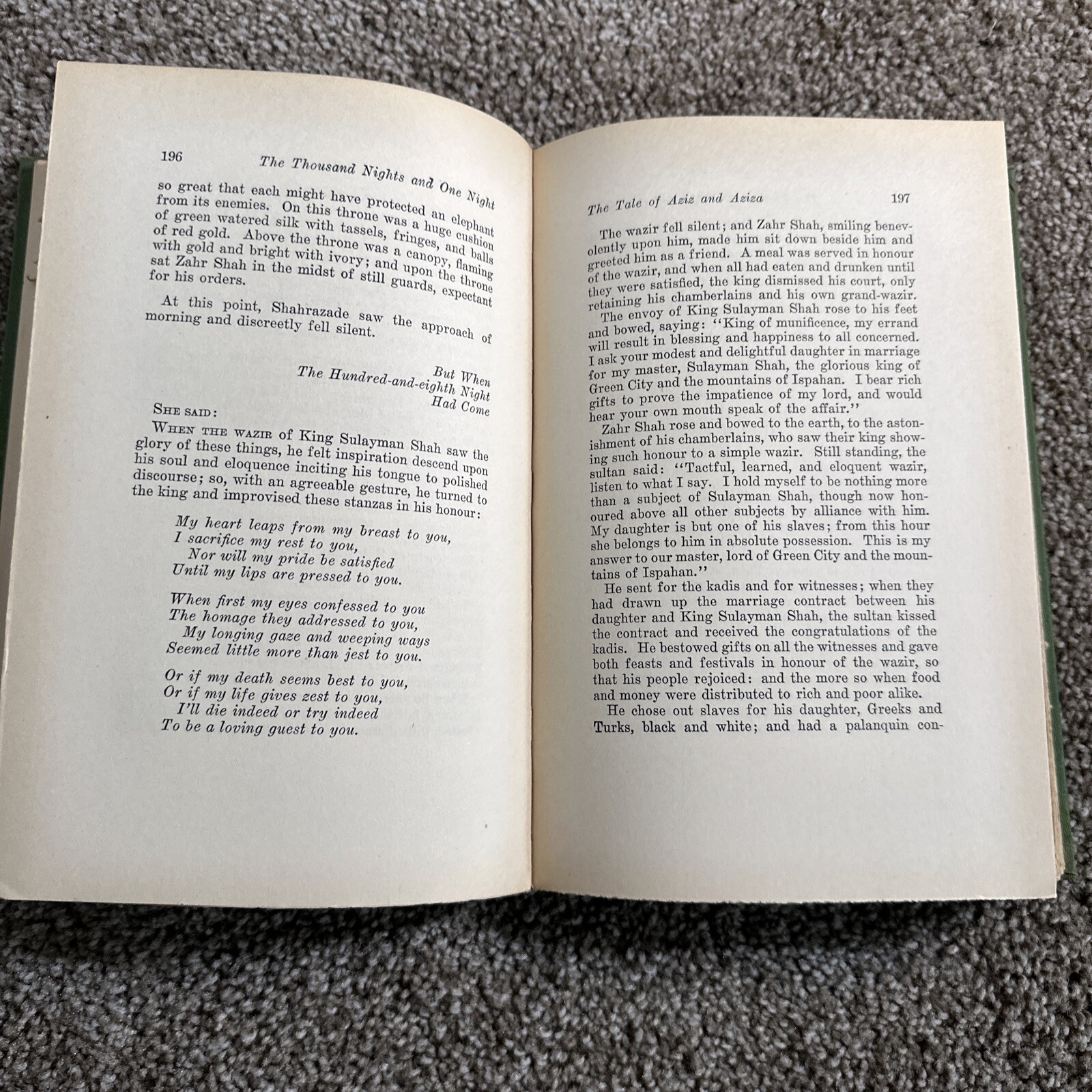 Book of Thousand Nights and One Night 3/8 Vols. 2 3 6 Set E. Powys Mathers 1930