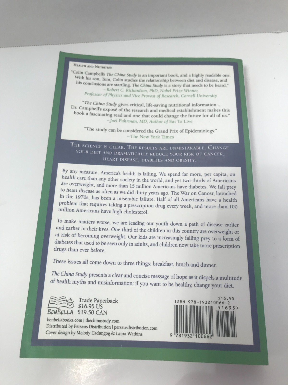 The China Study Weight Loss Long-Term Health Book AND Cookbook Set Vegan