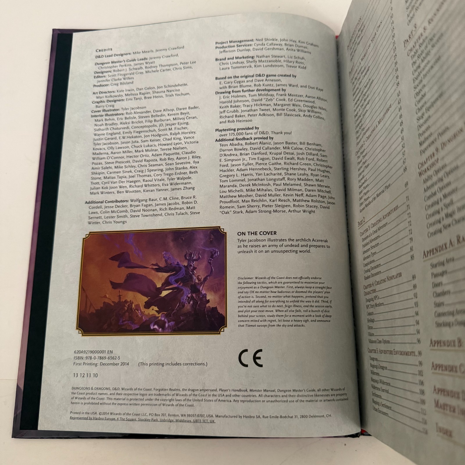 Dungeon Master’s Guide D&D Dungeons & Dragons Hardcover 2014