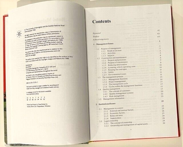Road Maintenance Management Concepts and Systems HTF Book CIVIL ENGINEERING