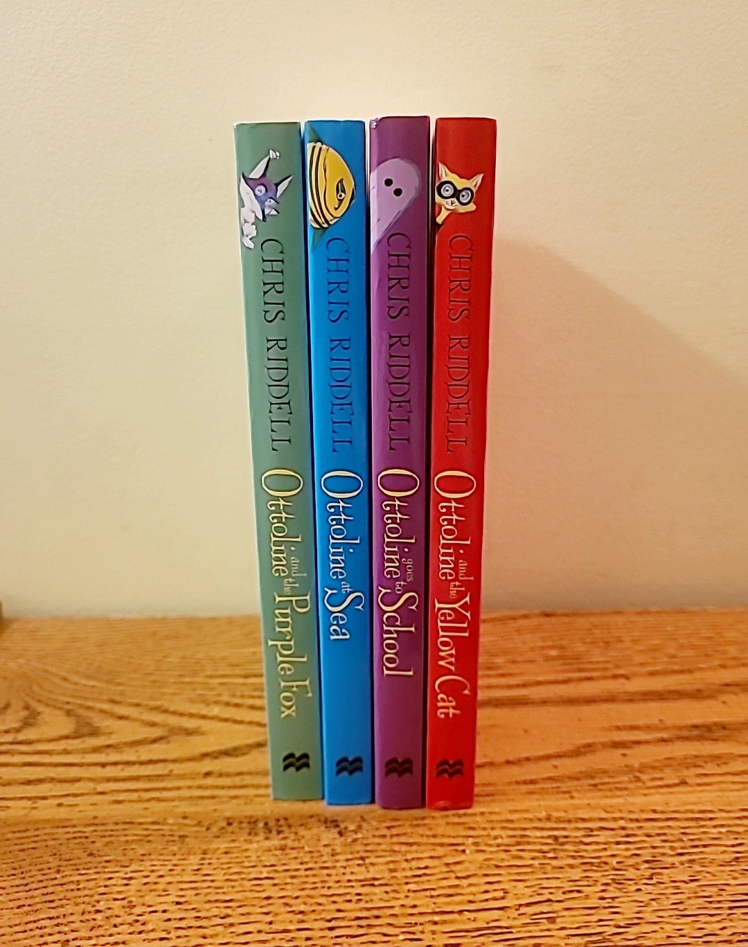 Ottoline Series by Chris Riddell Set of 4 Paperback Books