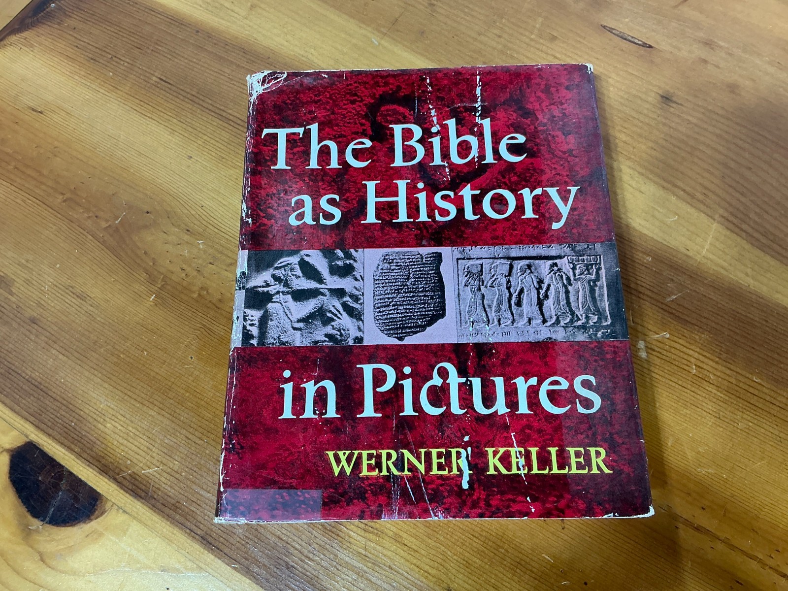 The Bible as History in Pictures by Werner Keller 329 Illustrations 1964 HC/DJ