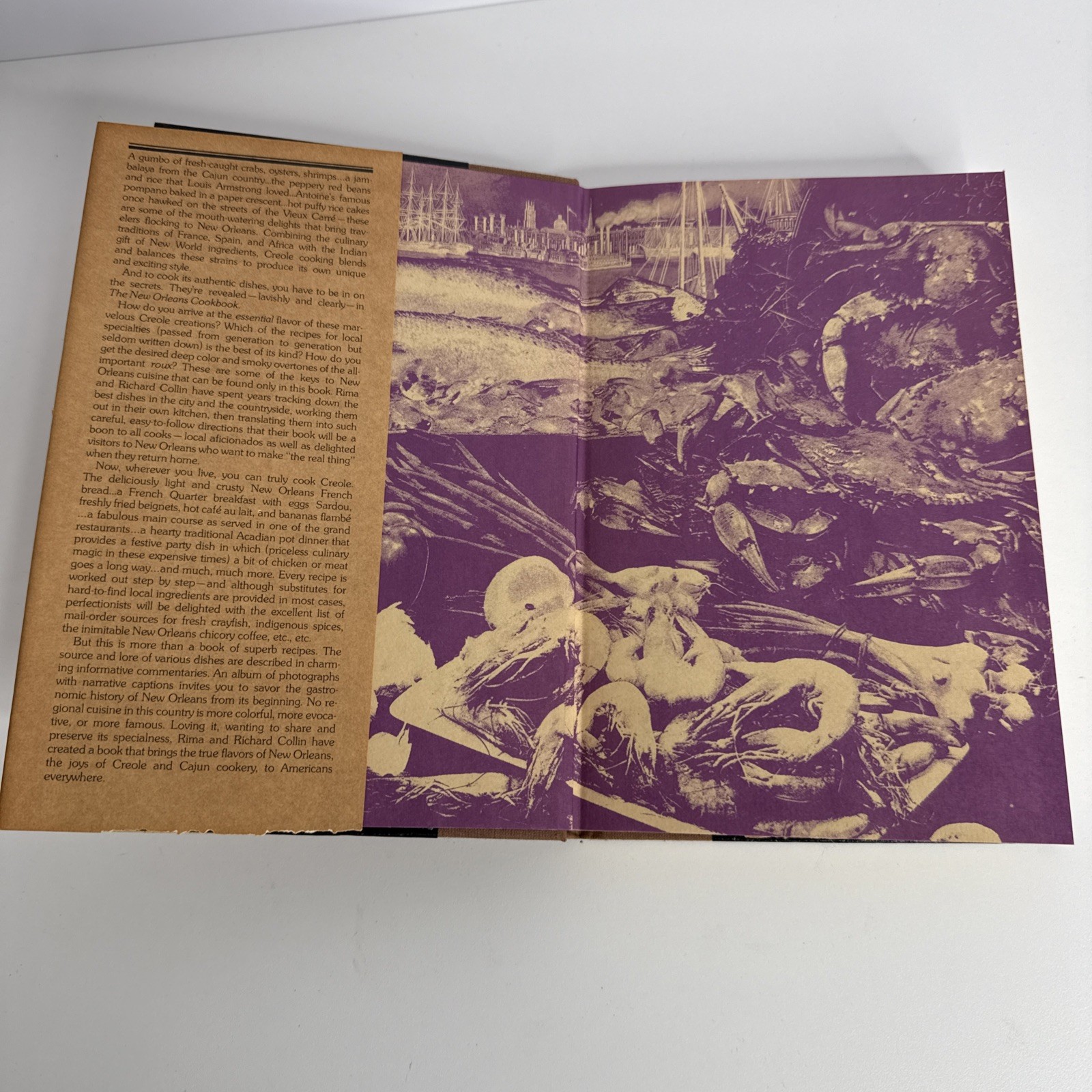 The New Orleans Cookbook By Rima & Richard Collin Vintage