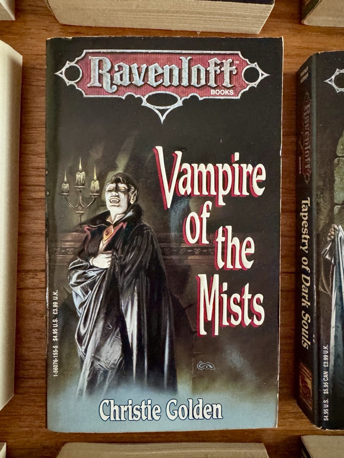 RAVENLOFT 9x PAPERBACK Book LOT Fantasy Horror TSR Christie Golden J ROBERT KING