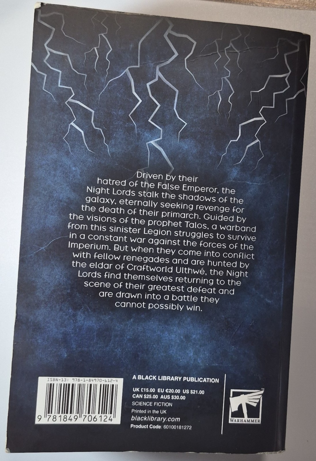 Warhammer 40K Night Lords OMNIBUS Aaron Dembski-Bowden Black Library Book 2021