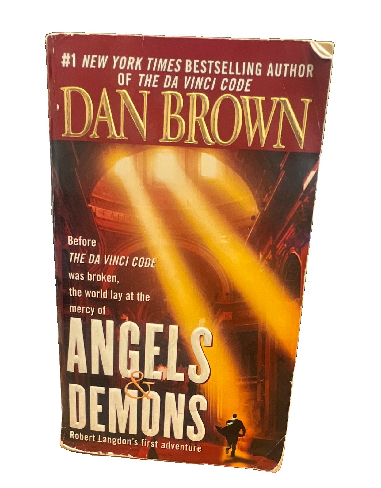 Dan Brown Angels & Demons Robert Langdon Pocket Books 2000 1st Ed Paperback