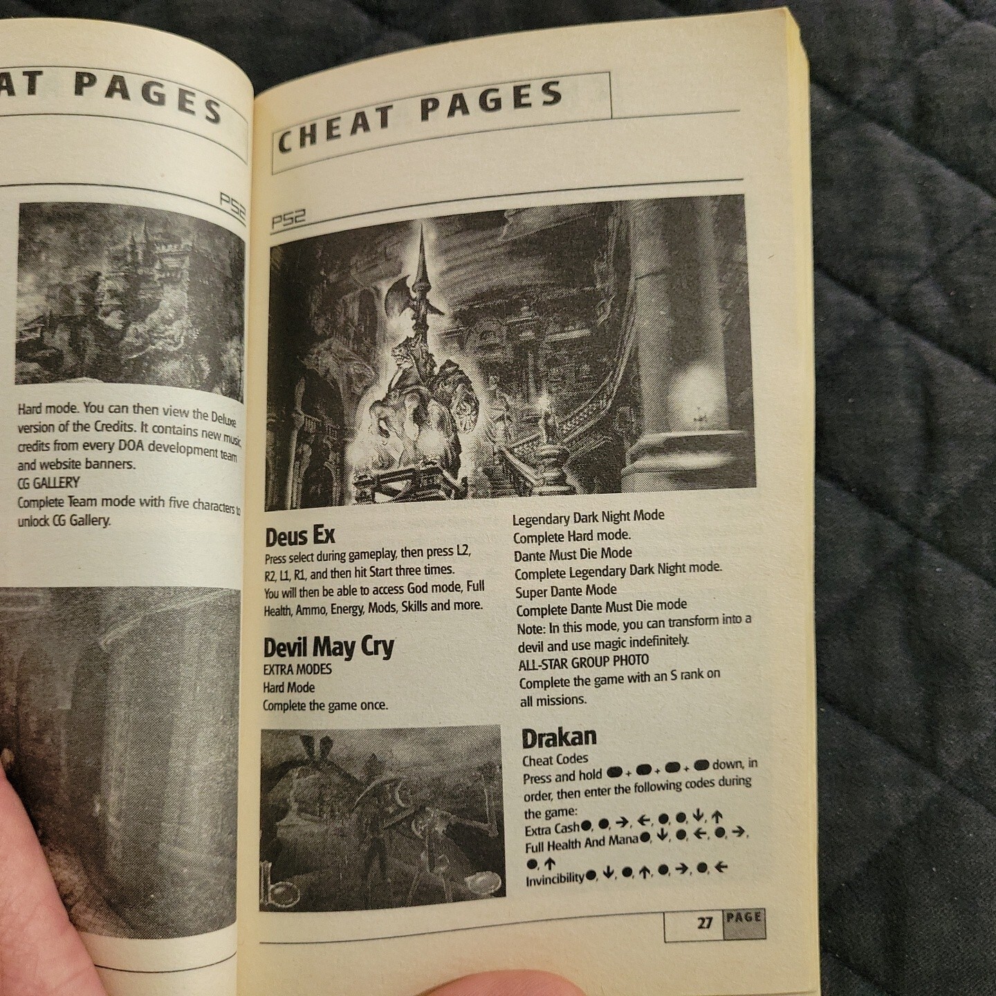 Playstation 2 Cheat Pages Book Codes Tips Hints Softcover 146 Pages 2002