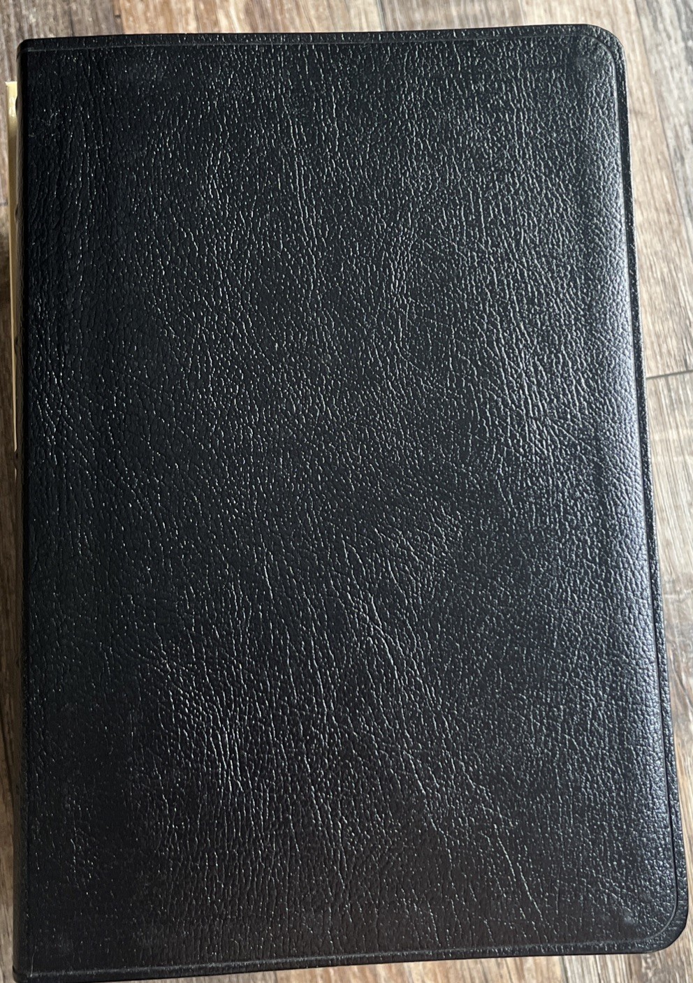 Biblia Pastoral de Estudio Plenitud RV1960 piel elaborada negro