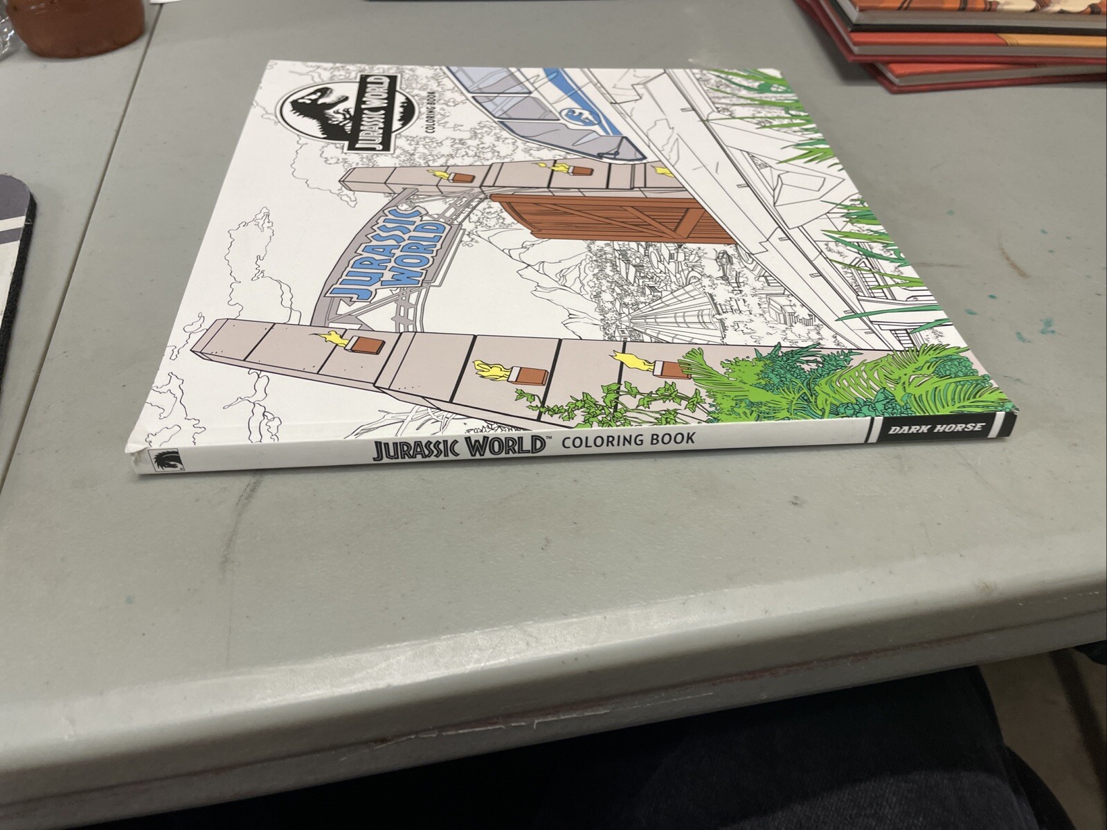 Jurassic World Adult Coloring Book by N. B. C. NBC Universal (2019, Trade…