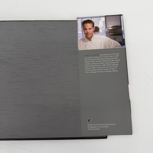 Alinea Cookbook Grant Achatz Hardcover Ten Speed Press 2008 Molecular Gastronomy