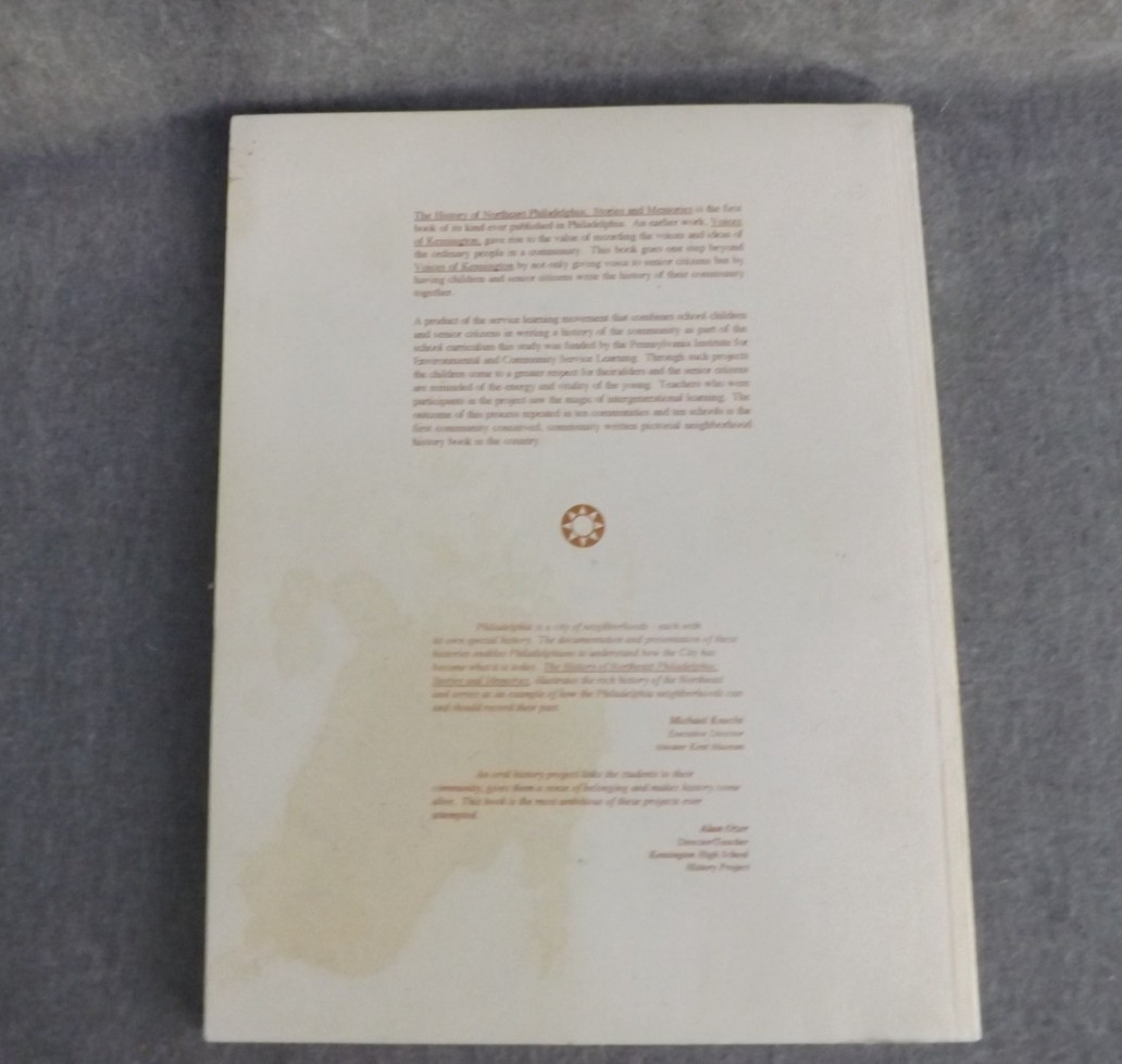HISTORICAL NORTHEAST PHILADELPHIA STORIES+MEMORIES BOOK 178 Pages Freitag Silcox