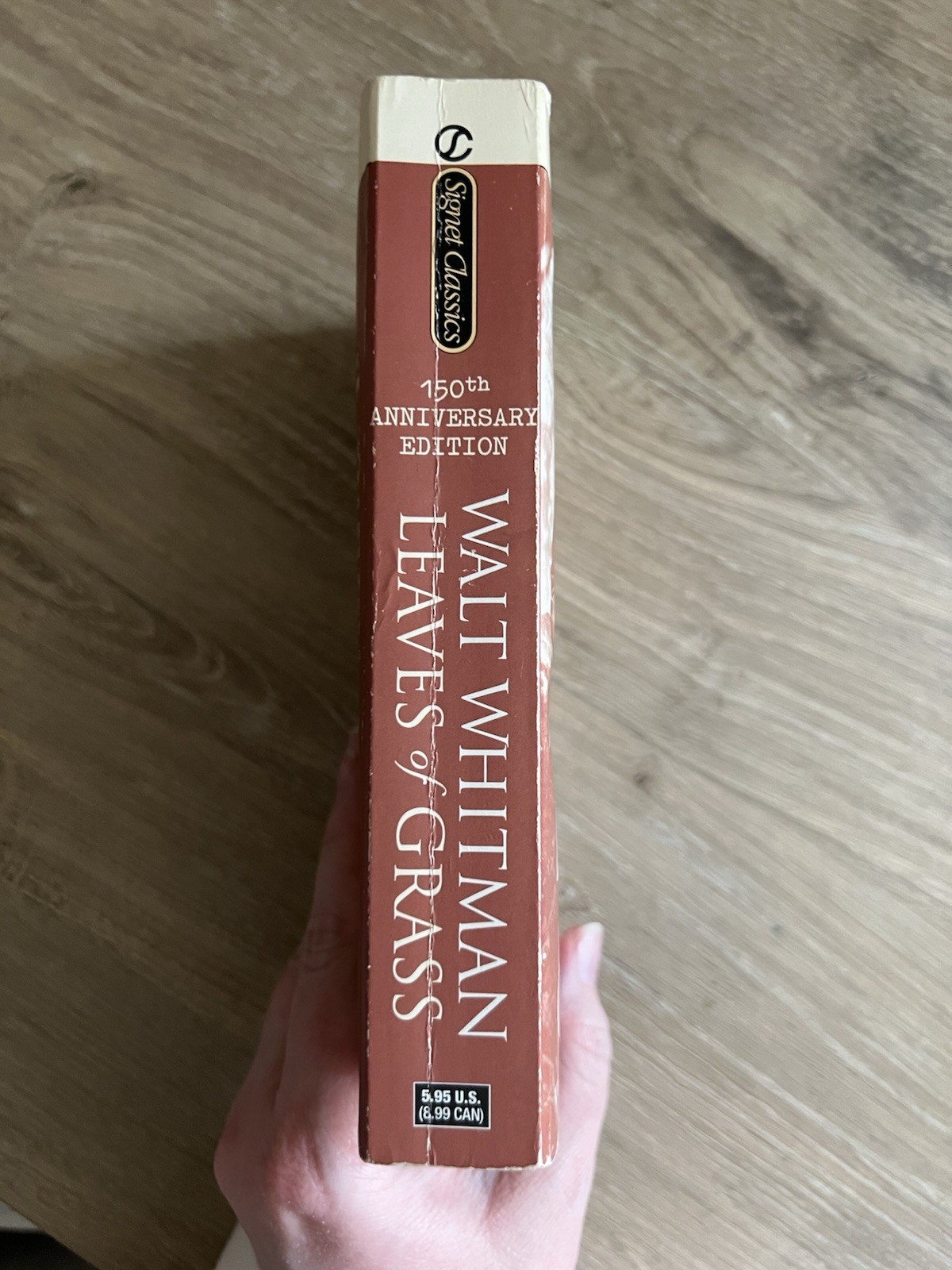 Signet Classics Leaves of Grass Walt Whitman 150th Anniversary PB Foreword