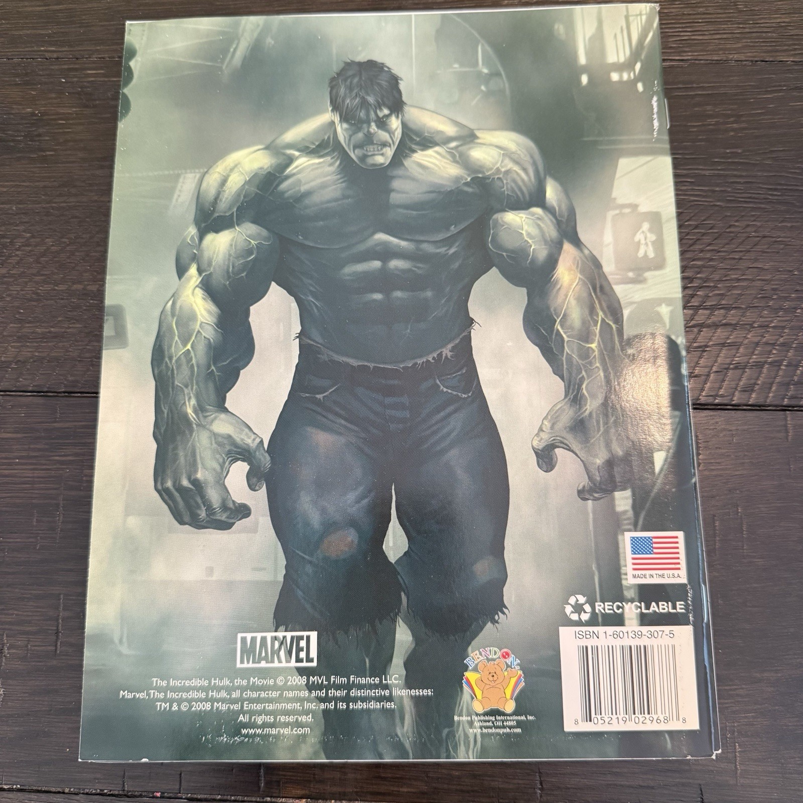 Bendon The Incredible Hulk Coloring and Activity Book with 50+ Stickers NEW