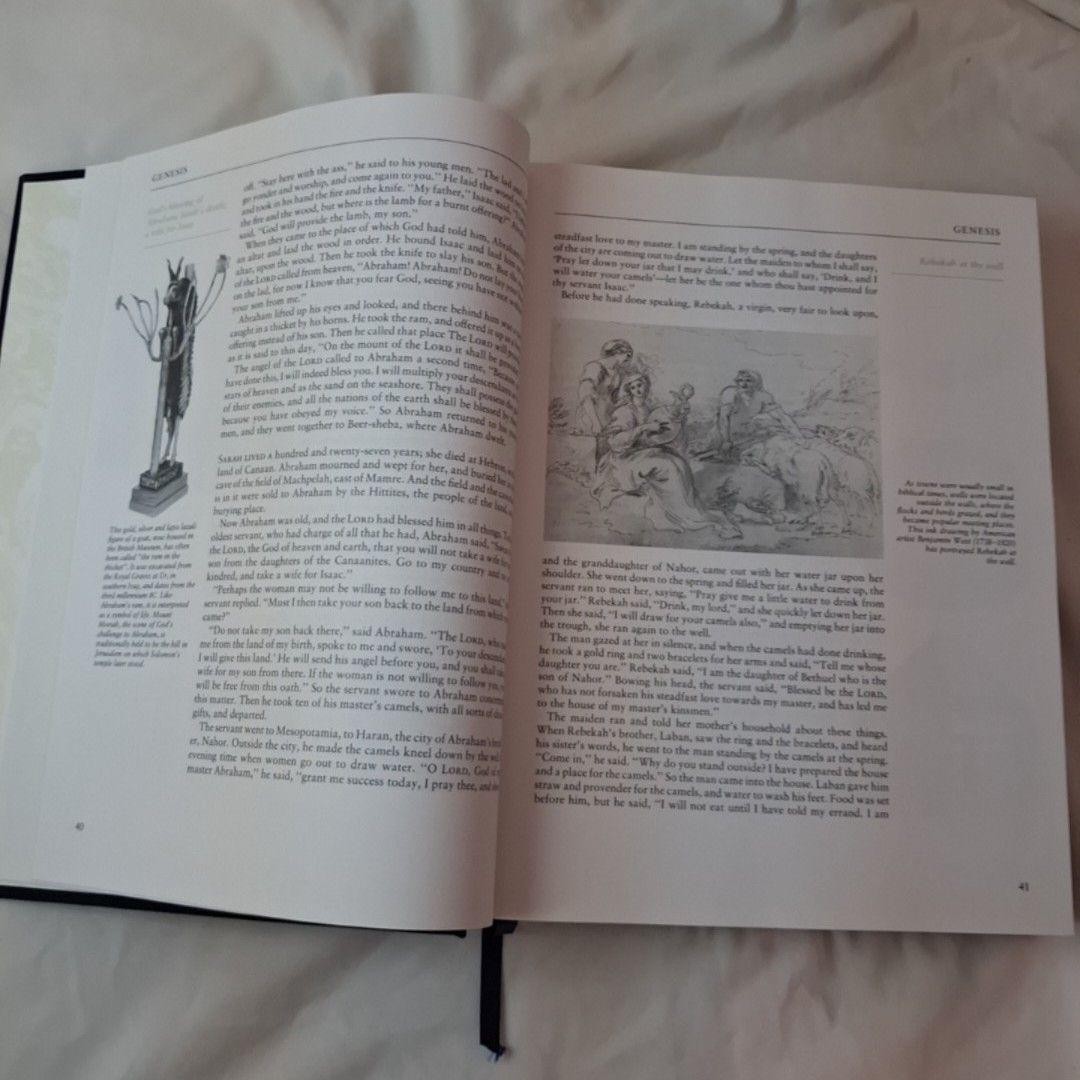 The Reader’s Digest Bible Illustrated Edition 1995 Hardcover Metzger Hammer