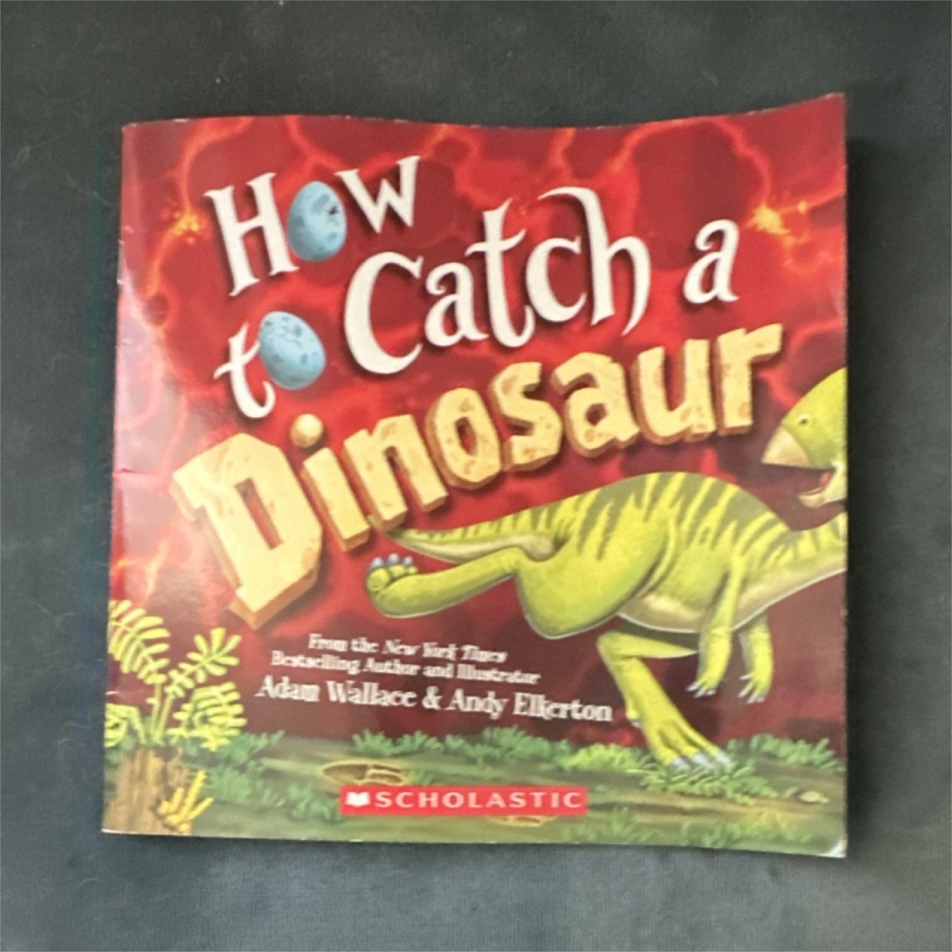 How to Catch a Dinosaur Paperback Scholastic Picture Book Ages 4-8 Dinosaurs