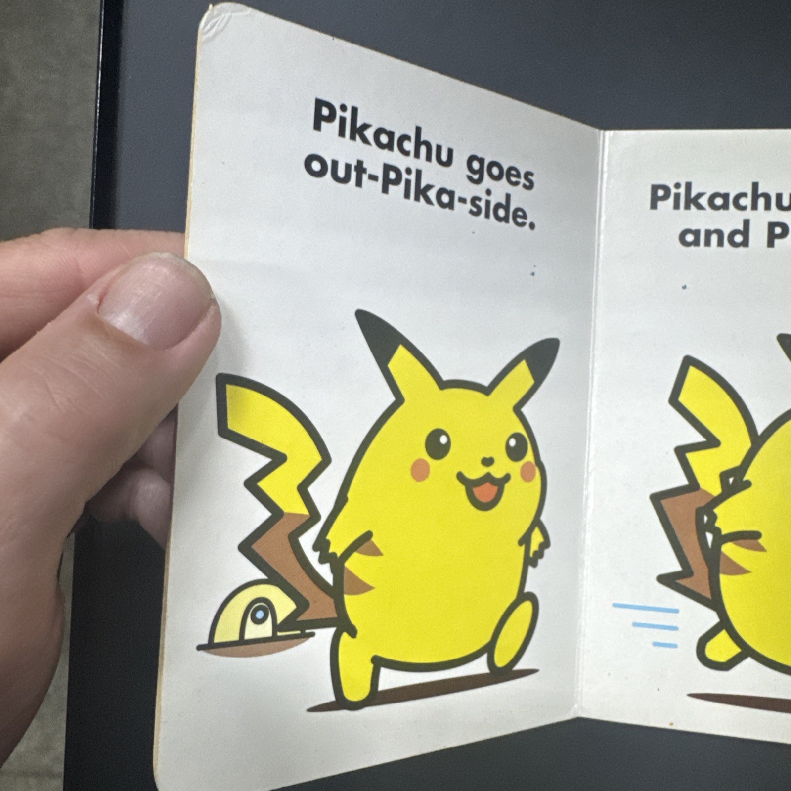 Pokemon Pikachu’s Day Tales 4 board book Nintendo 1999 Toshinao Aoki Free Sh