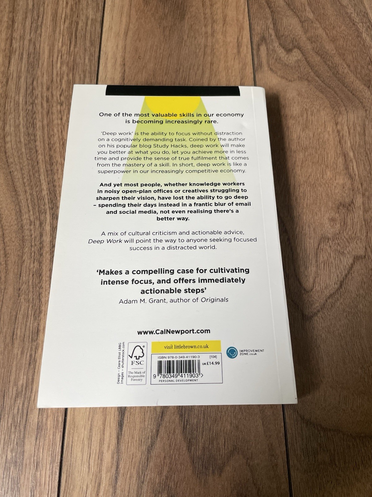 Deep Work English Book By Cal Newport Rules for Focused Success In A Distracted