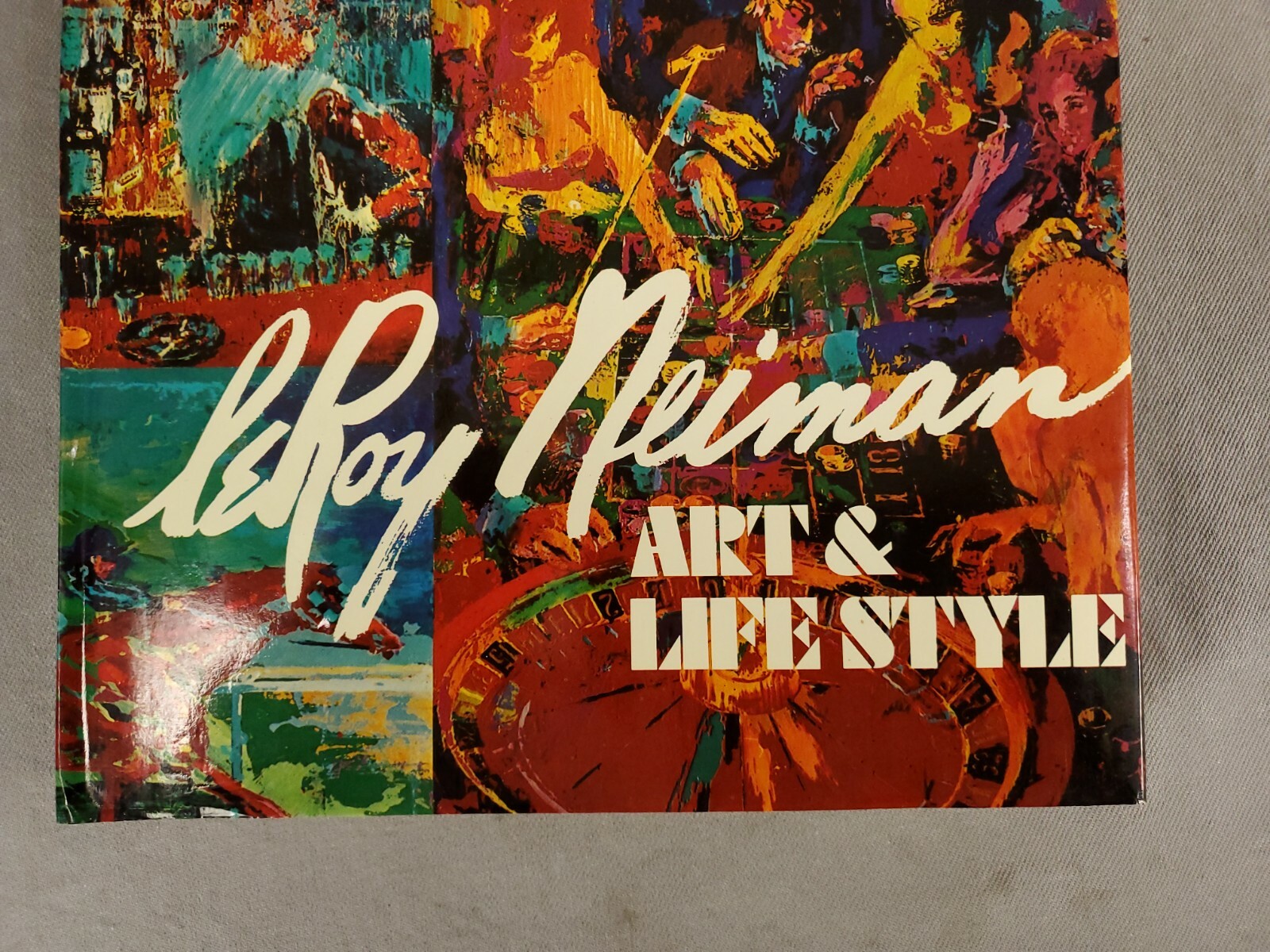 Signed LeRoy Neiman Art & Lifestyle Book 350 Reproductions 1st Edition 1974