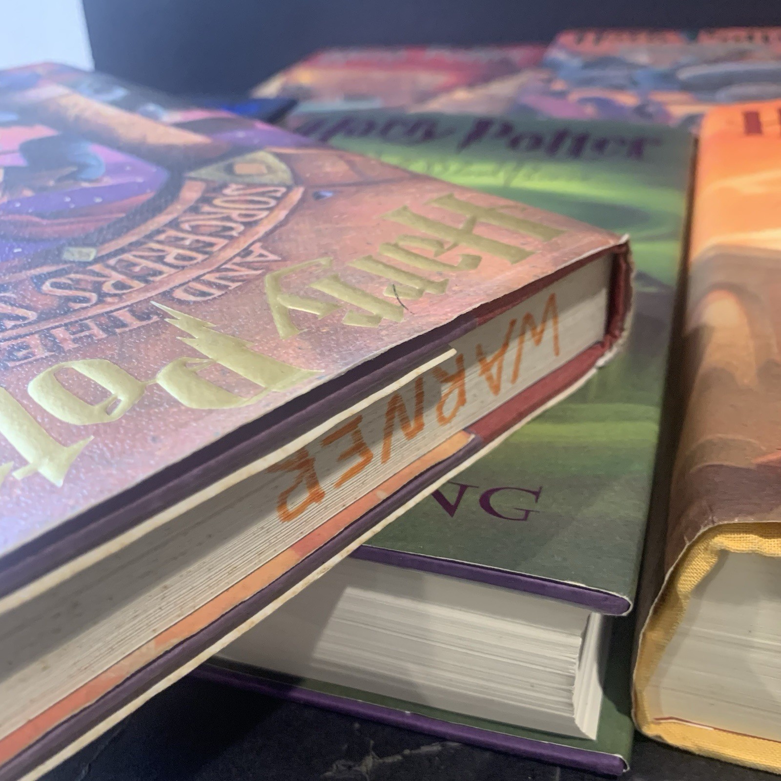 Harry Potter Complete Hardcover Book Set Lot 1-7 1st American Edition