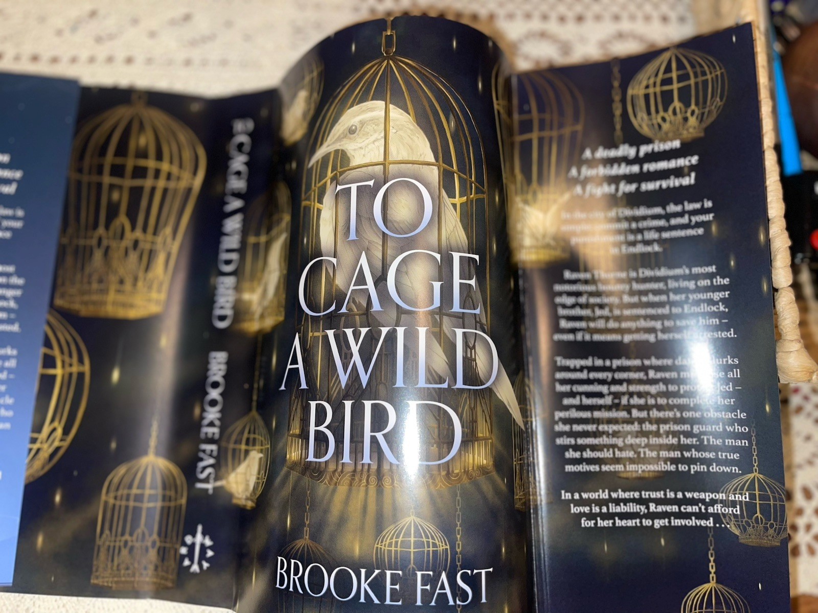To Cage A Wild Bird Fairyloot November Romantasy Edition Signed