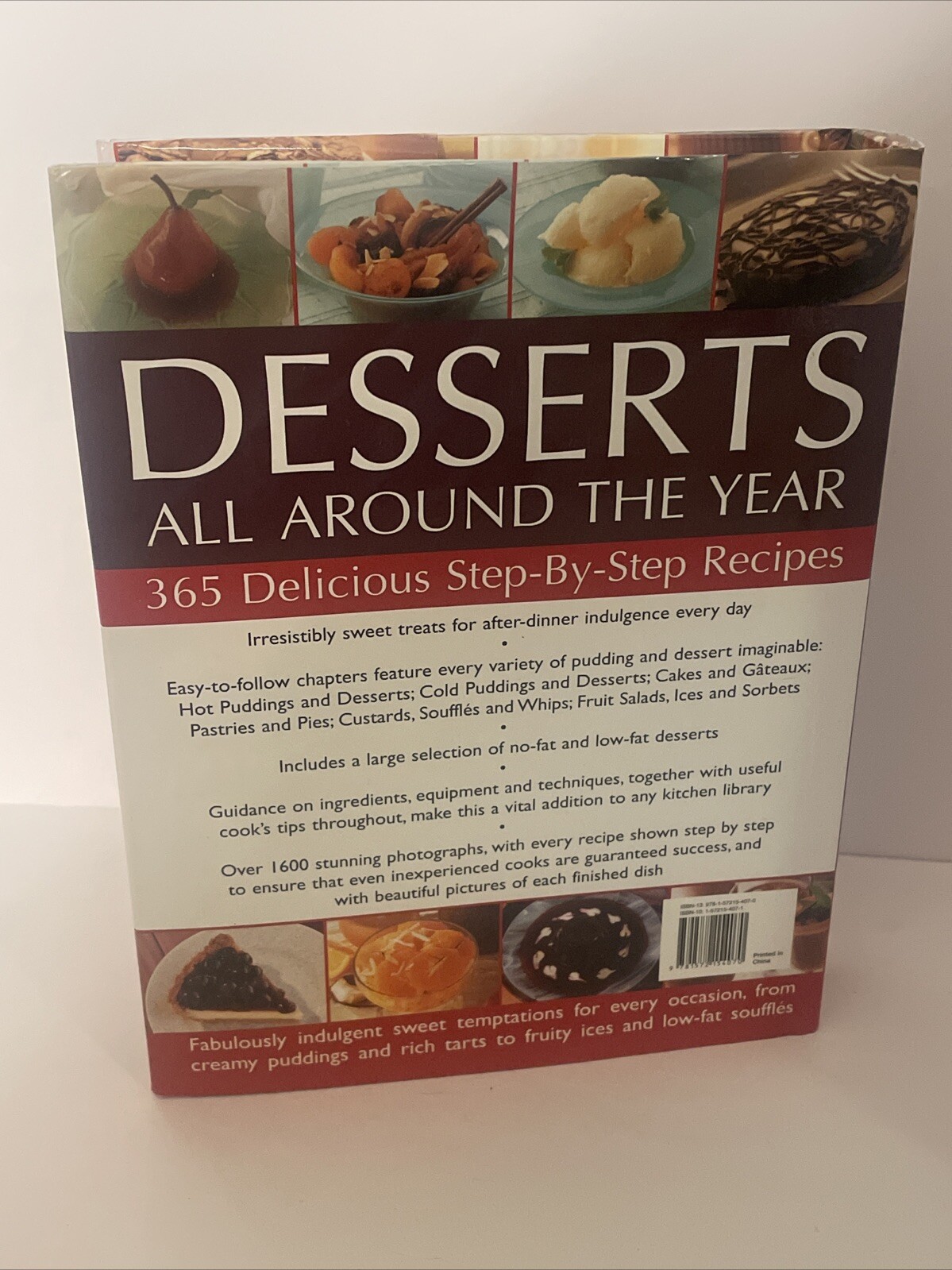 Desserts All Around the Year by Martha Day Hardcover 2008 Pudding Tarts Cakes