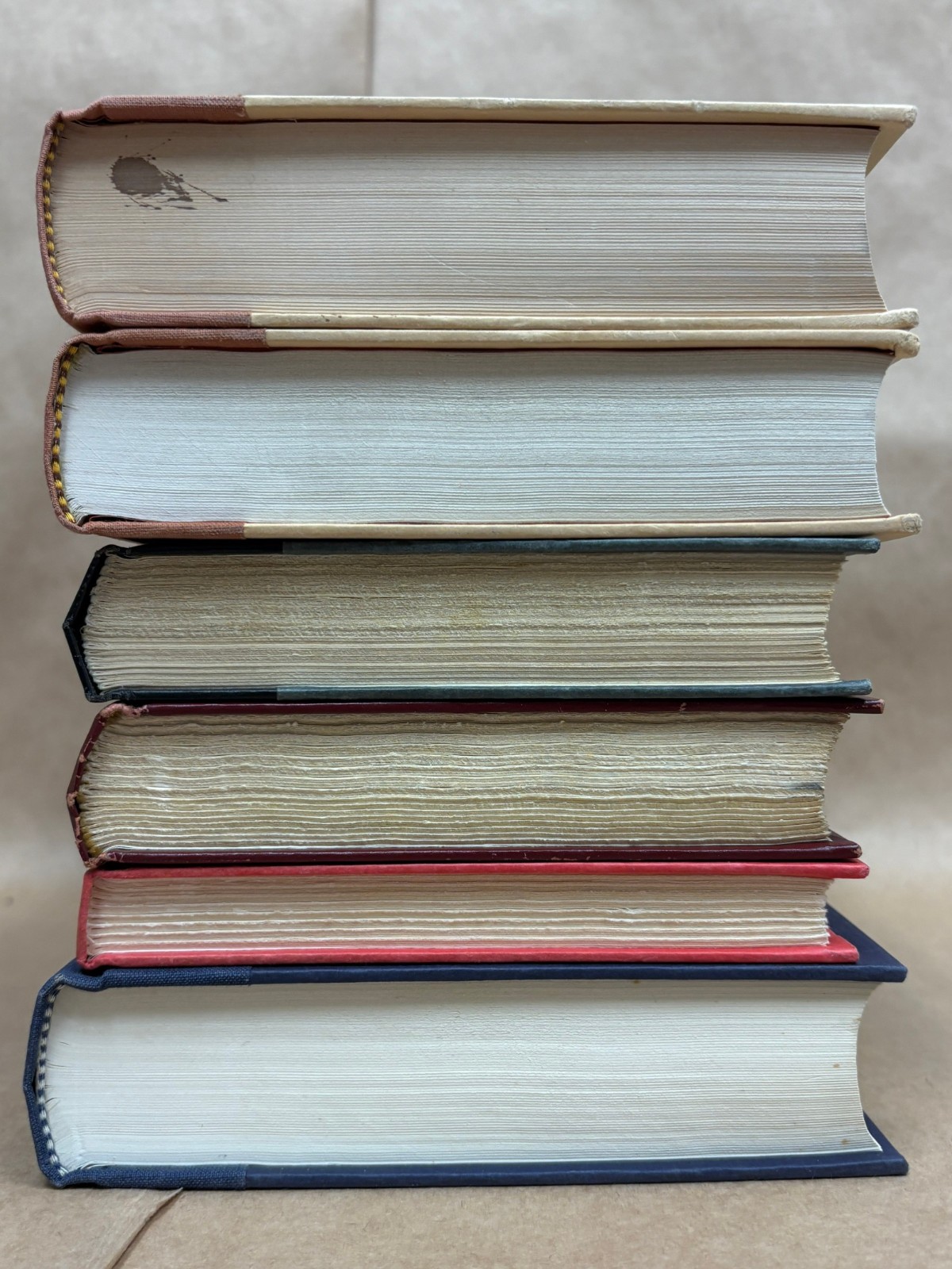 Dune 1-6 Frank Herbert Original Cover HC w/ Dust Jackets Chapter House 1st ed.