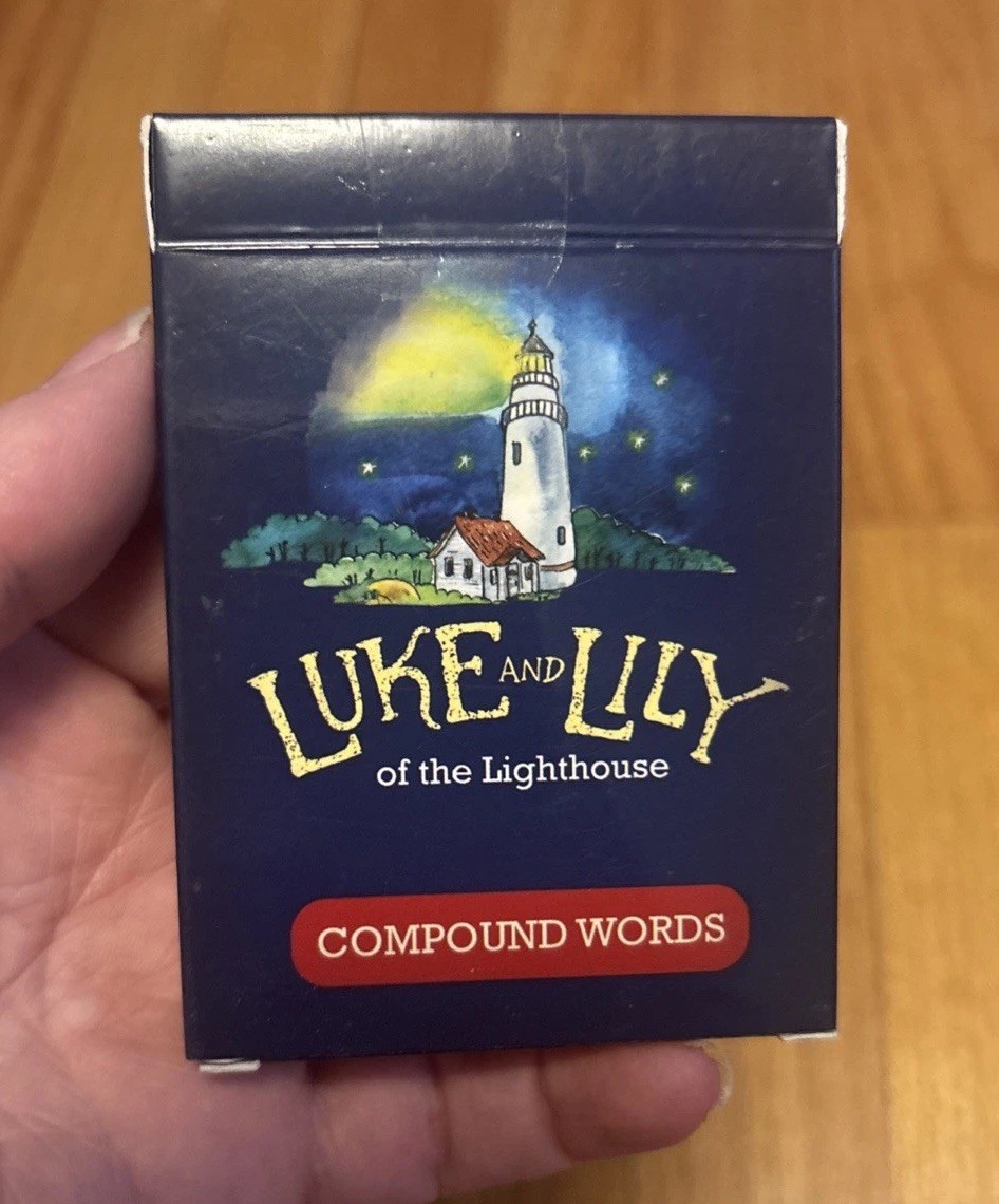 Luke & Lily Of The Lighthouse Compound Word Cards Flash Cards