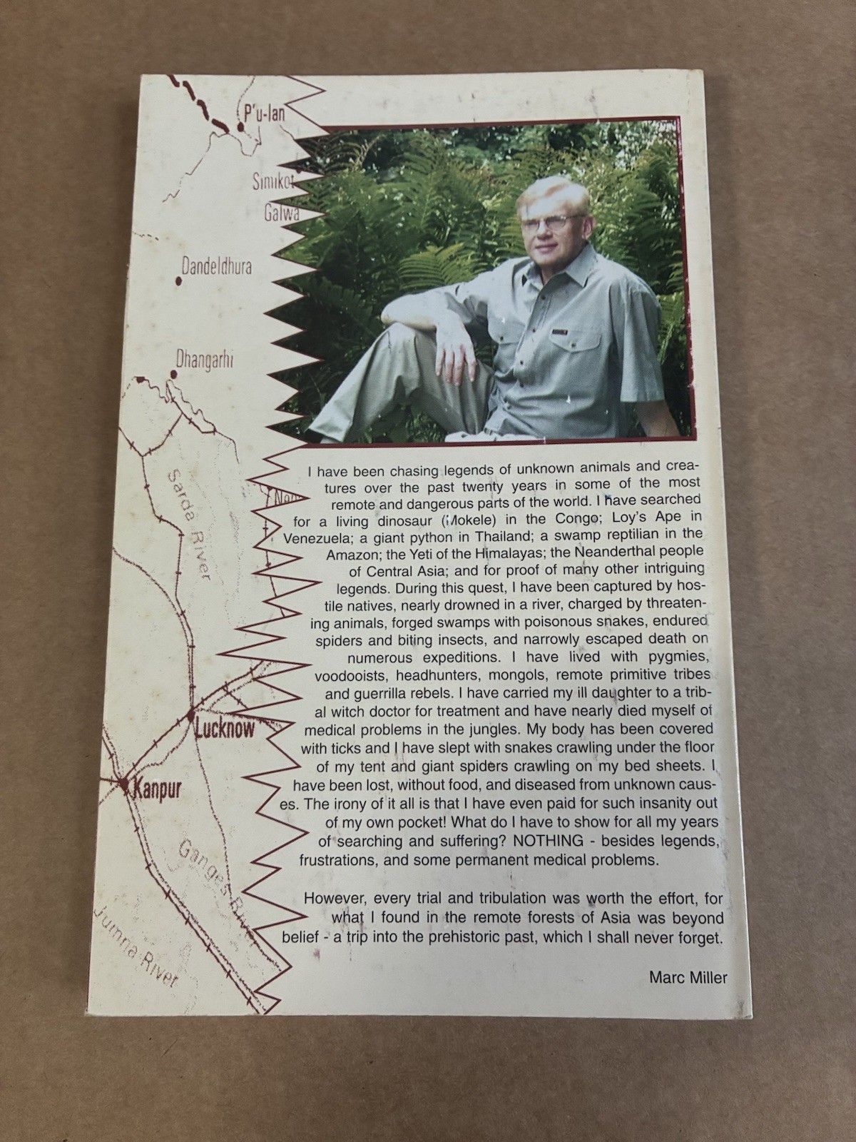 CRYPTOZOOLOGY Book“The Legends Continue”By Marc E. Miller