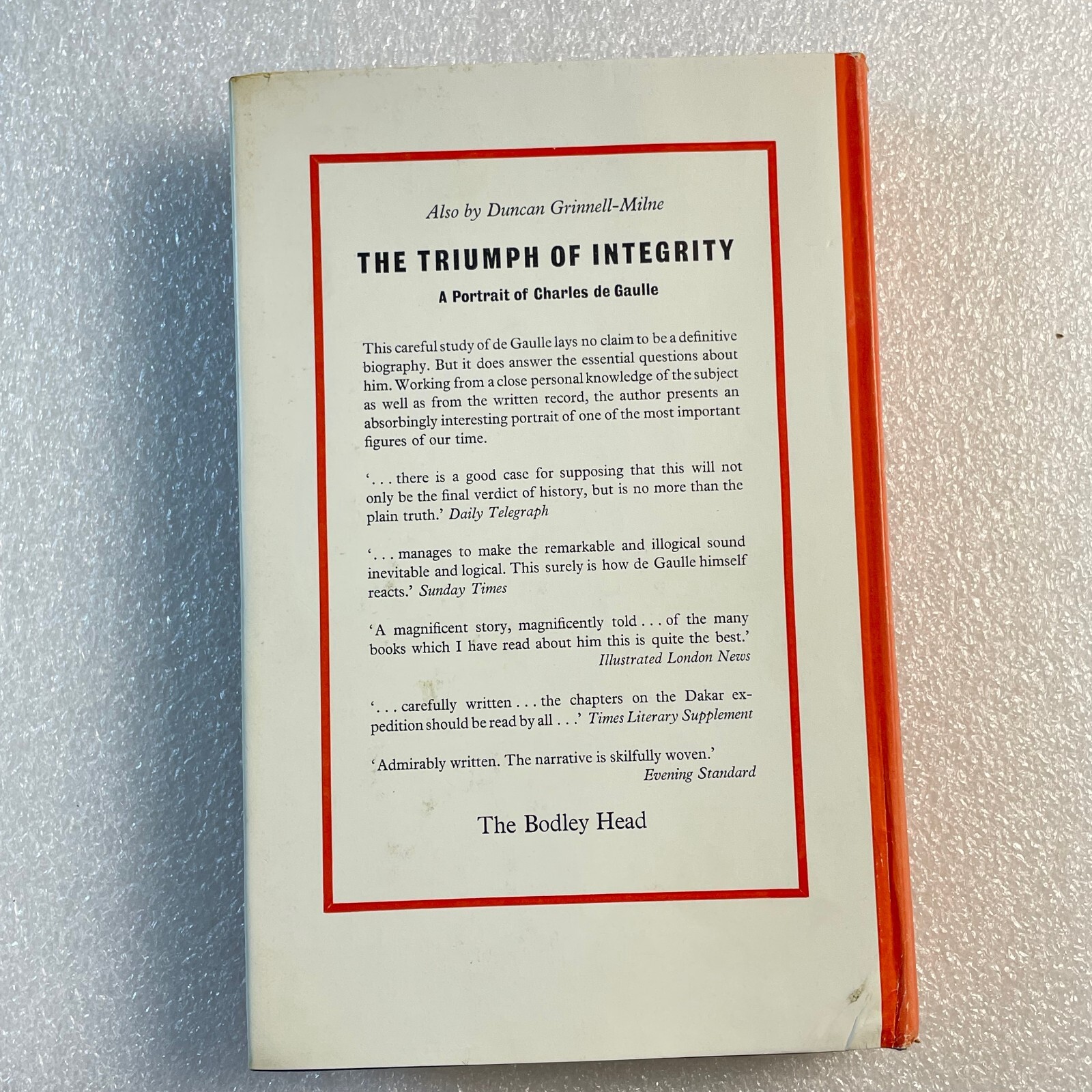 Mad, Is He? : The Character and Achievement of James Wolfe SIGNED Grinnell-Milne