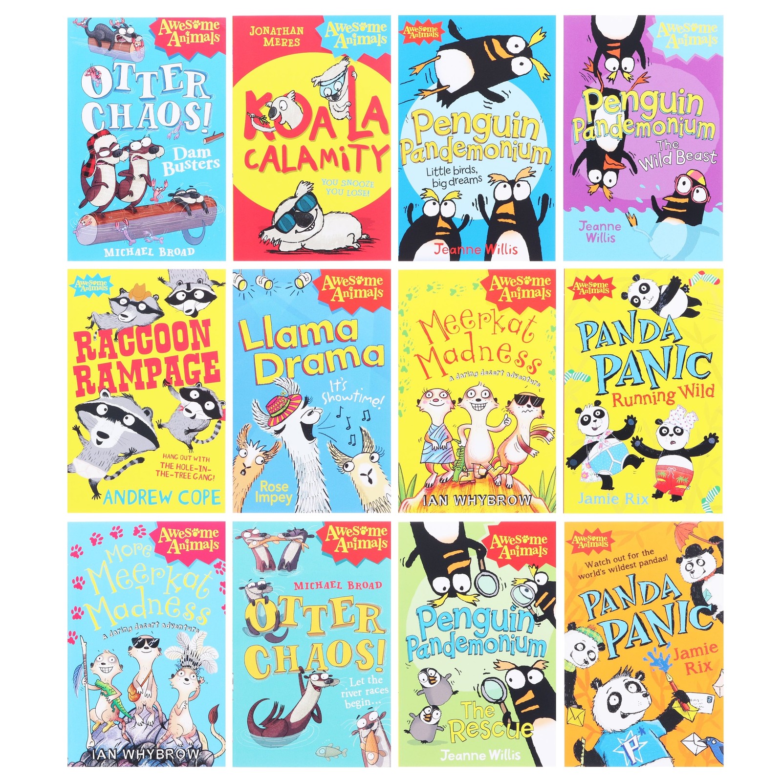 Awesome Animals Series 12 Books Collection – Ages 6-12 – Paperback Set