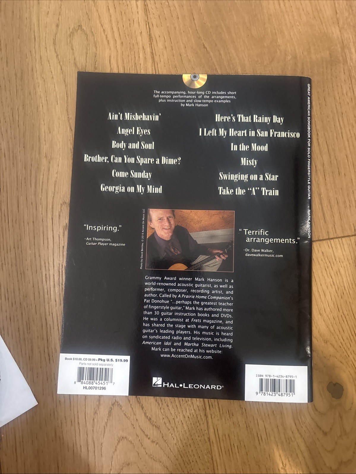 Great American Songbook for Solo Fingerstyle Guitar : Includes CD Mark Hanson