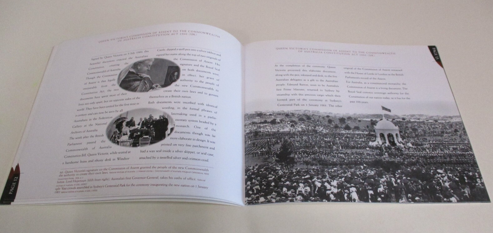 Charters of Our Nation – National Archives of Australia Book – 35 Pages – 2001