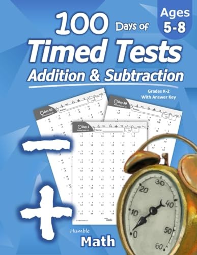 Humble Math – 100 Days of Timed Tests:…, Math, Humble