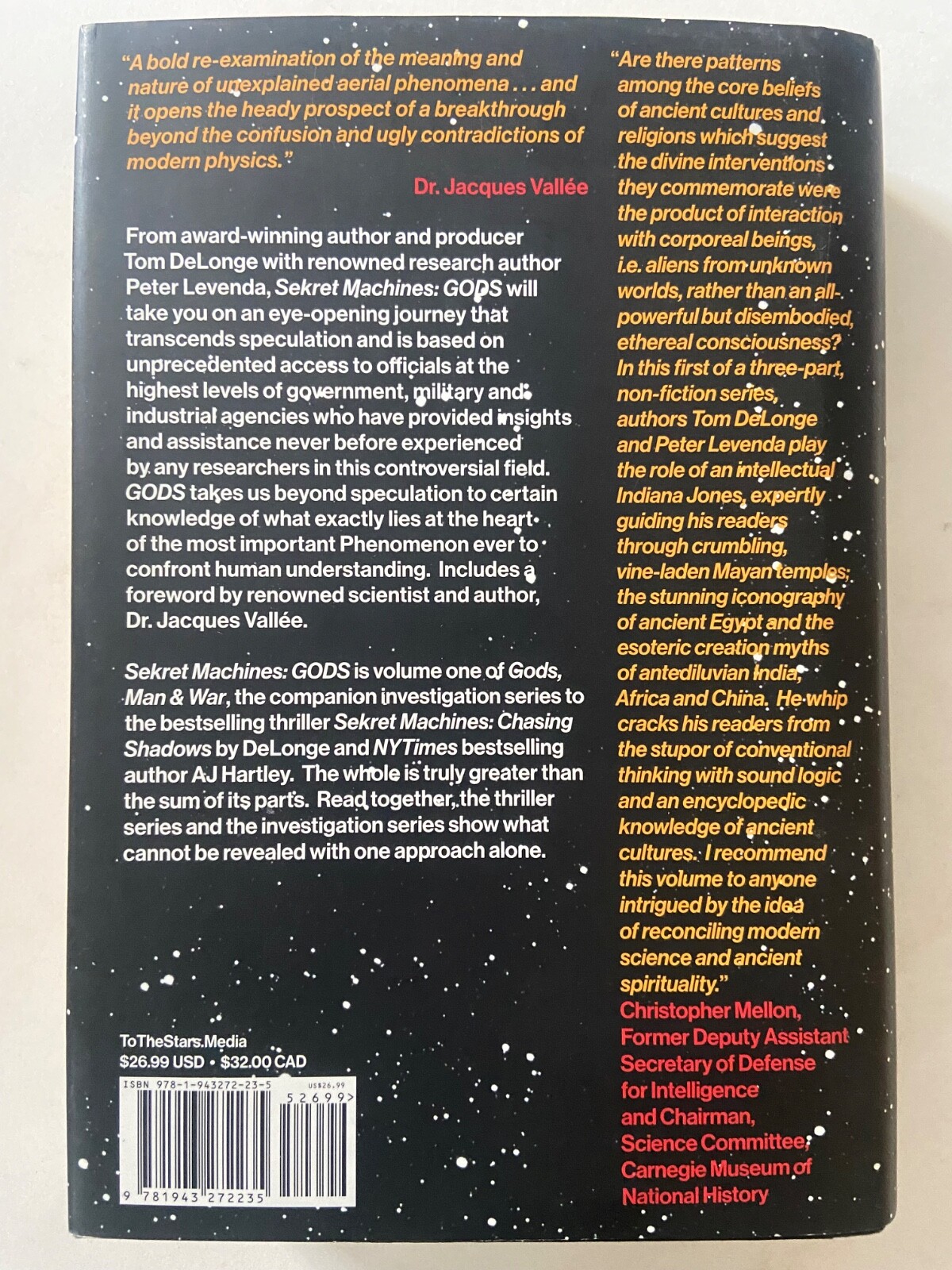 Sekret Machines: GODS Volume 1 of Gods Man & War ~ HCDJ ~ UFO phenomenon