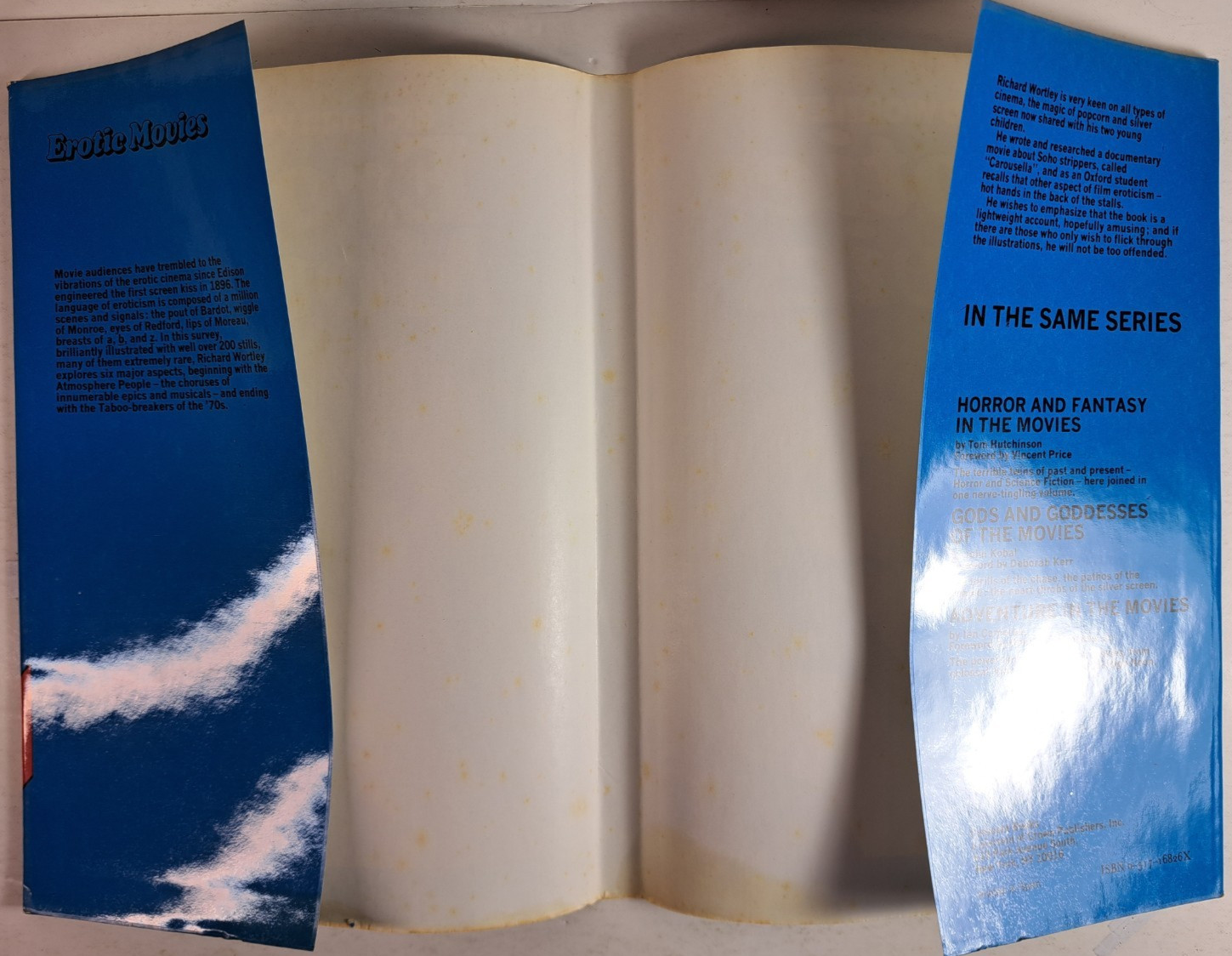 Erotic Movies by Richard, Hardcover, Dust Jacket, 1977