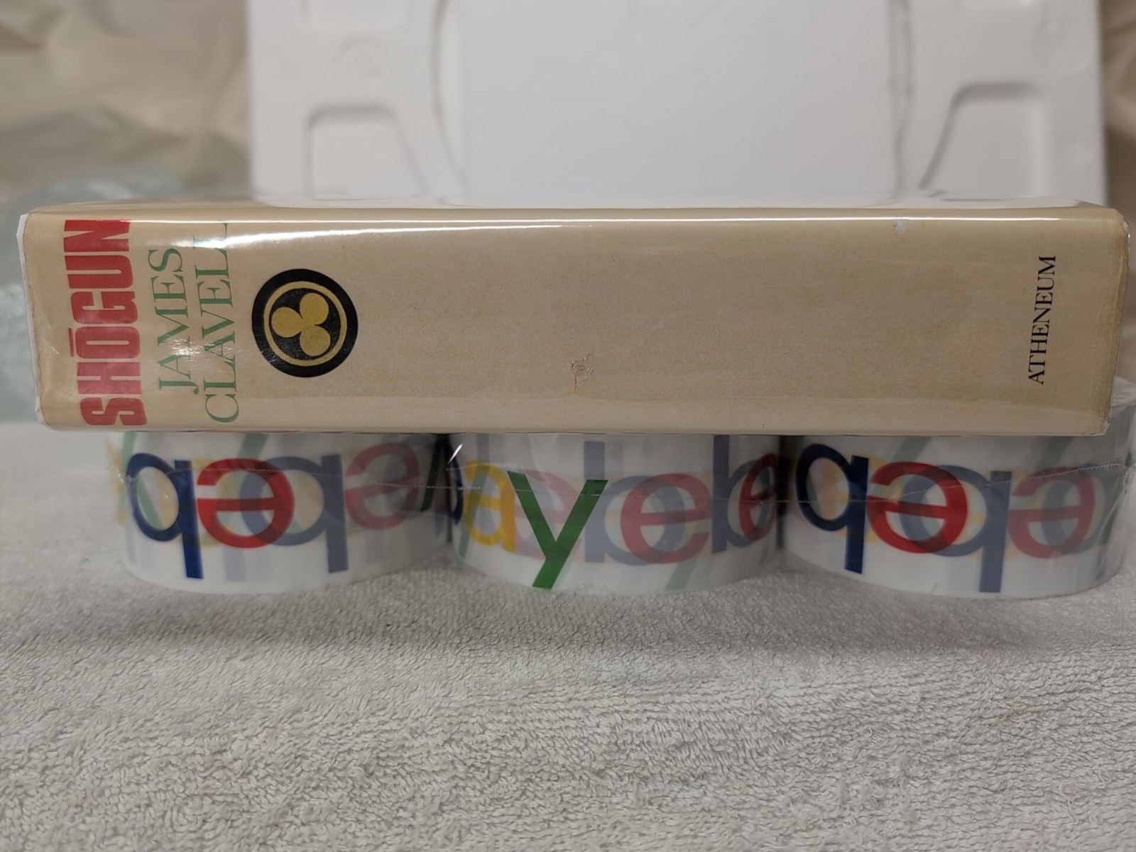 🥇True 1st SHOGUN by James Clavell (1975 Atheneum) 1st Printing + Custom Mylar!!