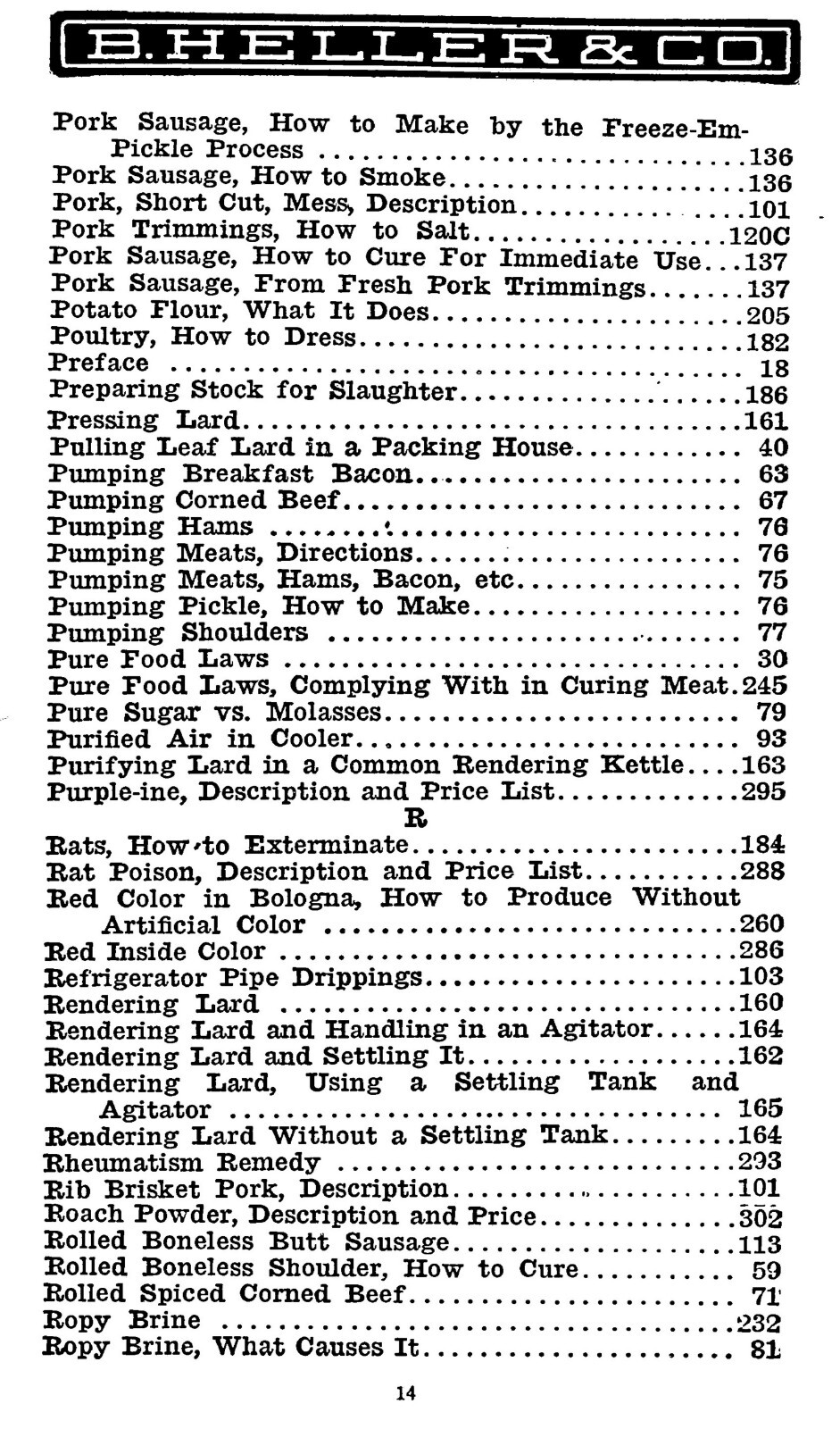 1911 Secrets Of Meat Curing And Sausage Making Vintage Cook Book 305 Pages