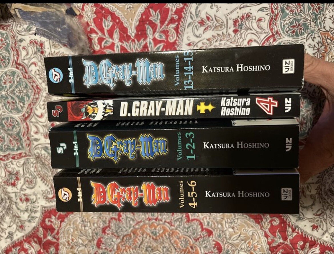 D-Gray Man Books