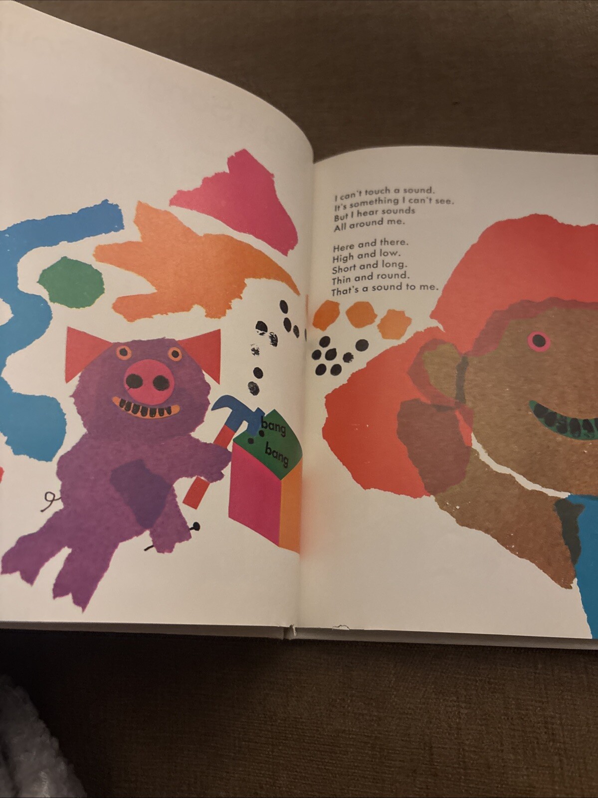 “Sing a Song of Sound” by Vicki Silvers, illustrated by Lois Ehlert 1973