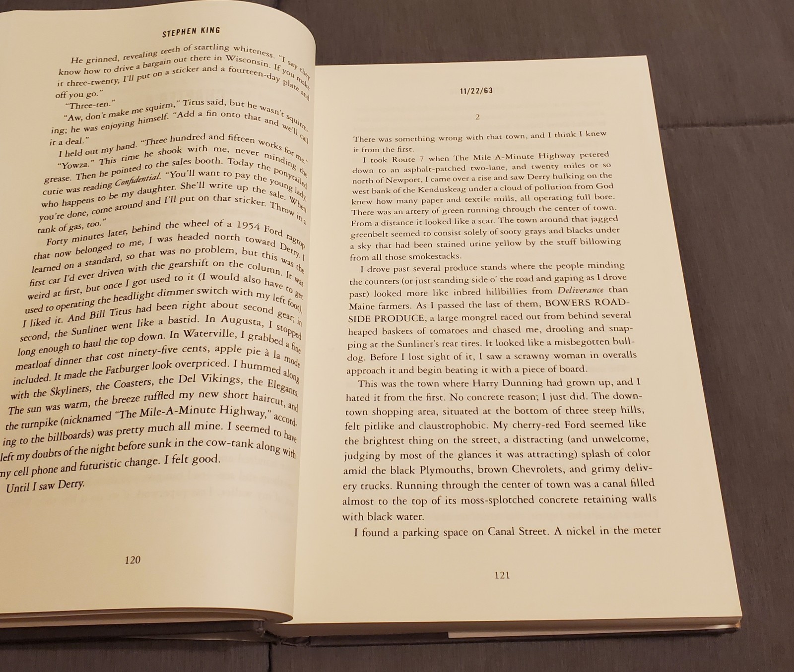 11/22/63: A Novel by Stephen King (English) Hardcover Book (2011 Scribner)