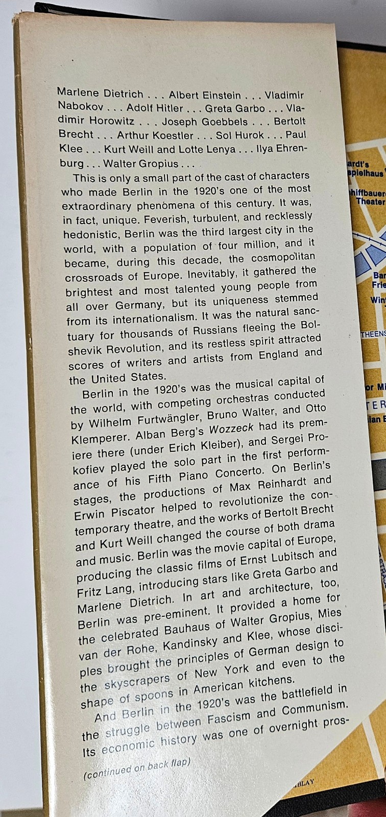 Before the Deluge, A Portrait of Berlin in the 1920’s by Otto Friedrich , Hardco